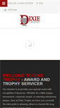 Mobile Screenshot of dixie-trophy.com